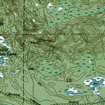 Western Michigan University MI-Driggs Lake: Authoritative US Topos 1972 digital map