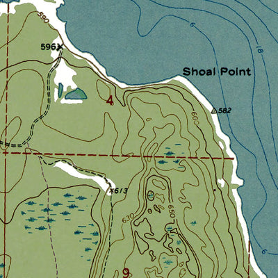 Western Michigan University MI-Drummond SE: Authoritative US Topos 1964 digital map