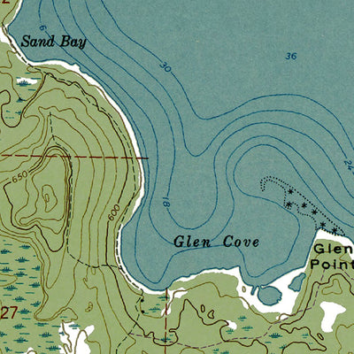 Western Michigan University MI-Drummond SE: Authoritative US Topos 1964 digital map