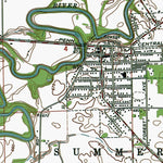 Western Michigan University MI-Dundee: Authoritative US Topos 1972 digital map