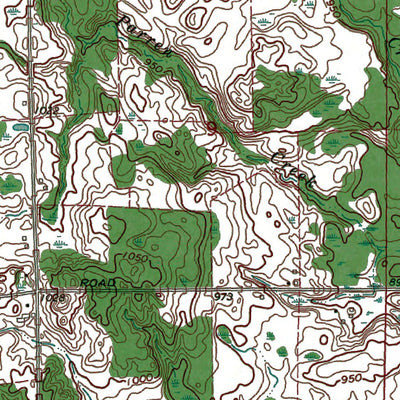 Western Michigan University MI-Edwards: Authoritative US Topos 1969 digital map