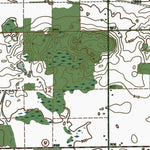 Western Michigan University MI-Evans: Authoritative US Topos 1972 digital map