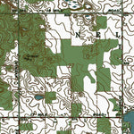 Western Michigan University MI-Evans: Authoritative US Topos 1972 digital map