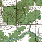 Western Michigan University MI-Evans Creek: Authoritative US Topos 1972 digital map