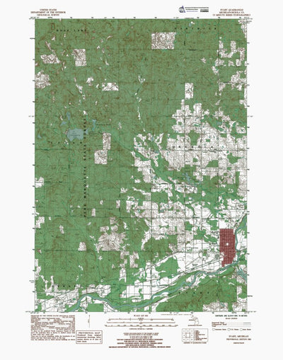 MI-Evart: Authoritative US Topos 1983