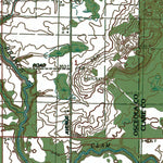 Western Michigan University MI-Falmouth: Authoritative US Topos 1983 digital map
