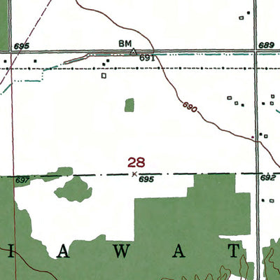 Western Michigan University MI-Fibre: Authoritative US Topos 1953 digital map