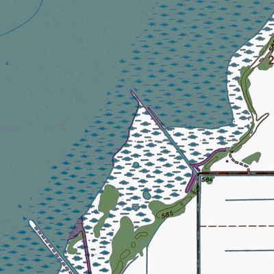 Western Michigan University MI-Fish Point: Authoritative US Topos 1963 digital map