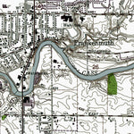 Western Michigan University MI-Frankenmuth: Authoritative US Topos 1963 digital map
