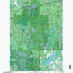 Western Michigan University MI-Gibbs City: Authoritative US Topos 1999 digital map