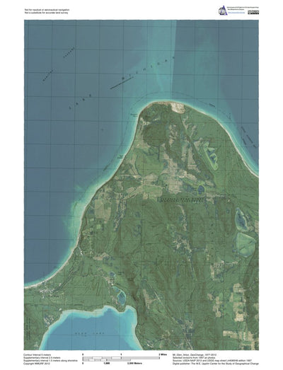 Western Michigan University MI-Glen Arbor: GeoChange 1977-2012 digital map