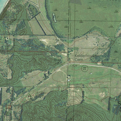 Western Michigan University MI-Glen Arbor: GeoChange 1977-2012 digital map