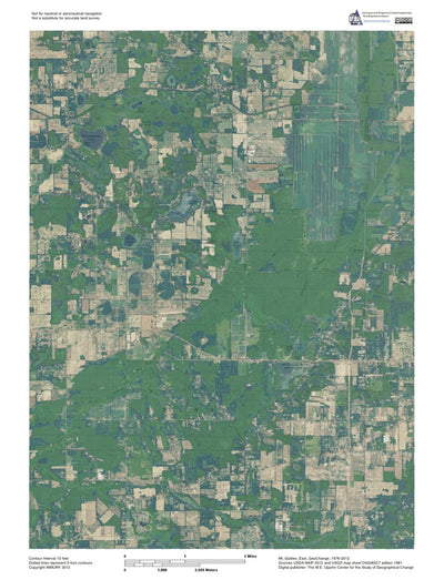 Western Michigan University MI-Gobles East: GeoChange 1976-2012 digital map