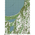 Western Michigan University MI-Good Harbor Bay: Authoritative US Topos 1983 digital map