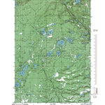 Western Michigan University MI-Gooseneck Lake: Authoritative US Topos 1985 digital map