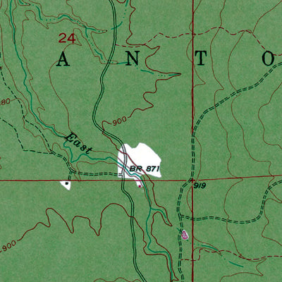 Western Michigan University MI-Graveraet River: Authoritative US Topos 1954 digital map