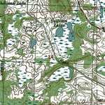 Western Michigan University MI-Gregory: Authoritative US Topos 1996 digital map
