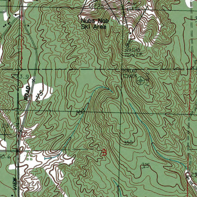 Western Michigan University MI-Harbor Springs: Authoritative US Topos 1983 digital map