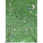 Western Michigan University MI-Hardwood Lake: Authoritative US Topos 1986 digital map