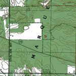 Western Michigan University MI-Harlan: Authoritative US Topos 1987 digital map