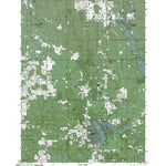 Western Michigan University MI-Harrison: Authoritative US Topos 1983 digital map