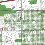 Western Michigan University MI-Hartford: Authoritative US Topos 1981 digital map