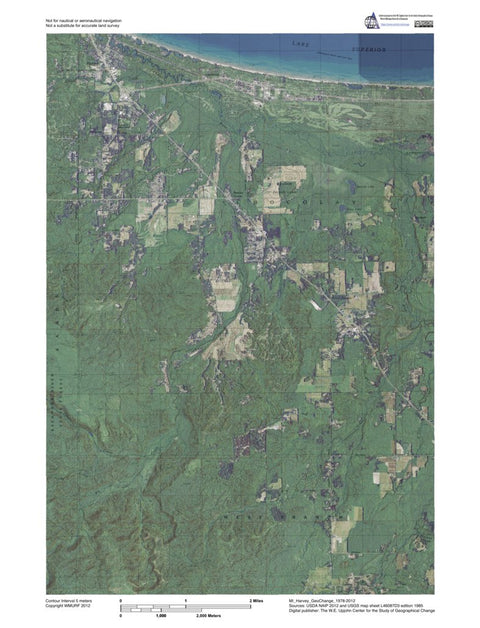 Western Michigan University MI-Harvey: GeoChange 1978-2012 digital map
