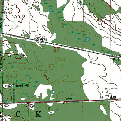 Western Michigan University MI-Hawks: Authoritative US Topos 1971 digital map