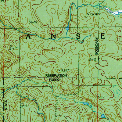 Western Michigan University MI-Herman: Authoritative US Topos 1985 digital map