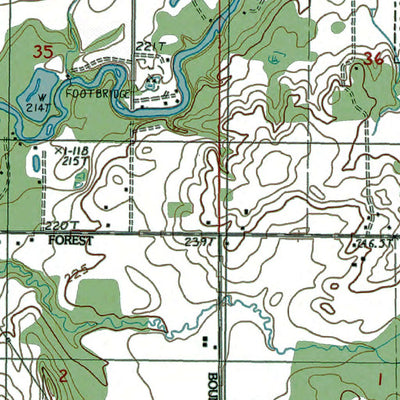 Western Michigan University MI-Hesperia: Authoritative US Topos 1985 digital map