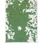 Western Michigan University MI-Hillman NE: Authoritative US Topos 1986 digital map