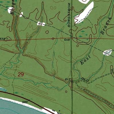 Western Michigan University MI-Hog Island Point: Authoritative US Topos 1973 digital map