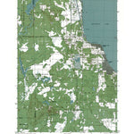 Western Michigan University MI-Houghton Lake: Authoritative US Topos 1983 digital map