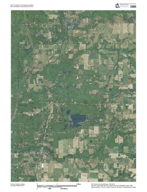 Western Michigan University MI-Howard City: GeoChange 1981-2012 digital map