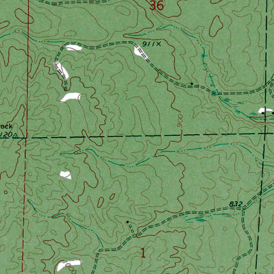 Western Michigan University MI-Hubbard Lake SW: Authoritative US Topos 1972 digital map