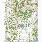 Western Michigan University MI-IN-Galien: Authoritative US Topos 1971 digital map