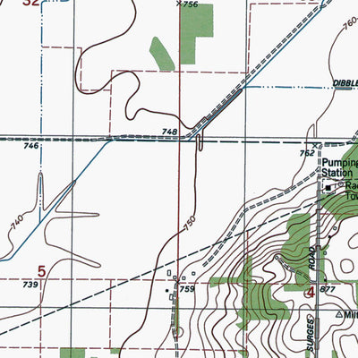 Western Michigan University MI-IN-Niles East: Authoritative US Topos 1981 digital map