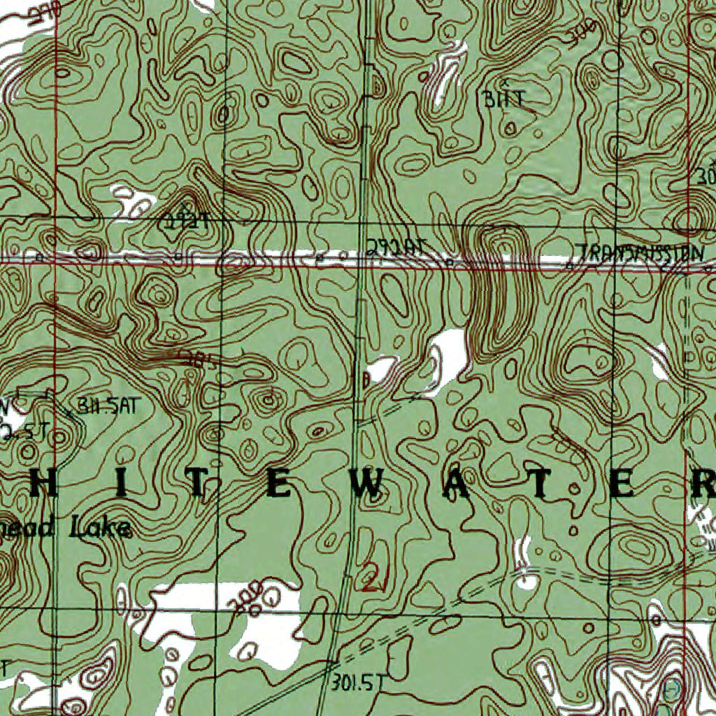 MI-Jackson Landing: Authoritative US Topos 1985 Map by Western Michigan ...