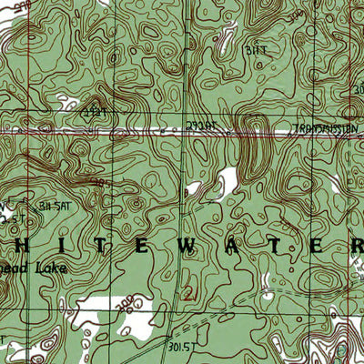 Western Michigan University MI-Jackson Landing: Authoritative US Topos 1985 digital map