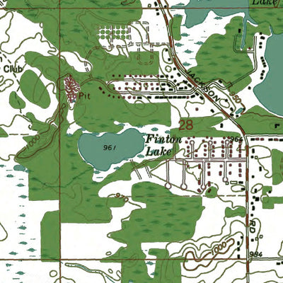 Western Michigan University MI-Jackson South: Authoritative US Topos 1971 digital map