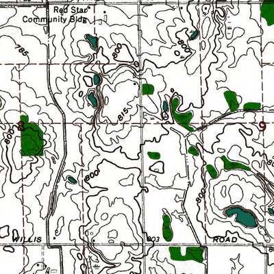 Western Michigan University MI-Juhl: Authoritative US Topos 1963 digital map