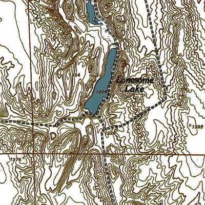 Western Michigan University MI-K P Lake: Authoritative US Topos 1951 digital map