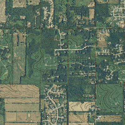 Western Michigan University MI-Kalamazoo SW: GeoChange 1965-2012 digital map