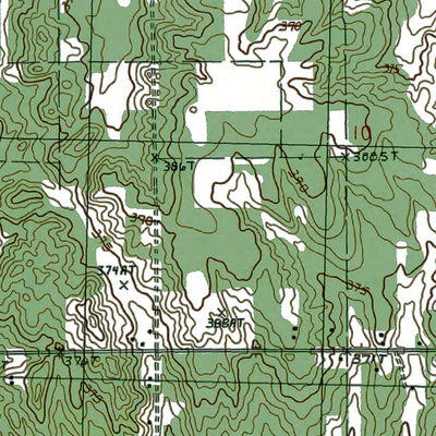 Western Michigan University MI-Kalkaska: Authoritative US Topos 1985 digital map