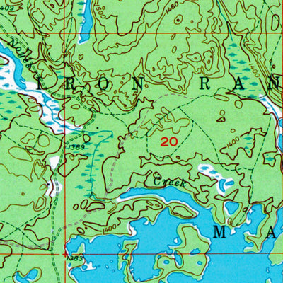 Western Michigan University MI-Kiernan: Authoritative US Topos 1975 digital map
