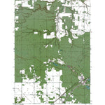 Western Michigan University MI-Kinross: Authoritative US Topos 1951 digital map