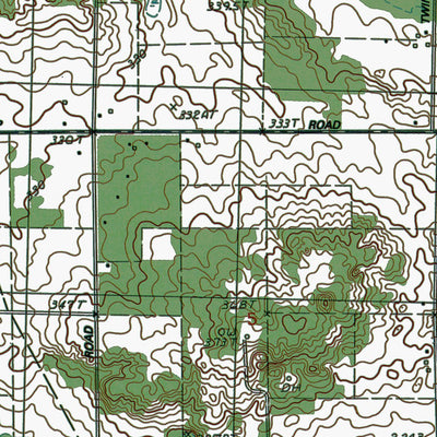 Western Michigan University MI-Lake: Authoritative US Topos 1984 digital map