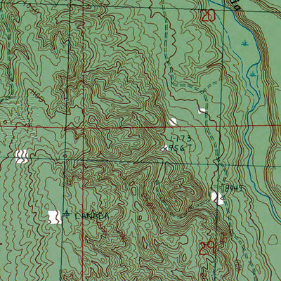 Western Michigan University MI-Lake Geneva: Authoritative US Topos 1986 digital map