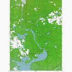 Western Michigan University MI-Lake Mary: Authoritative US Topos 1975 digital map