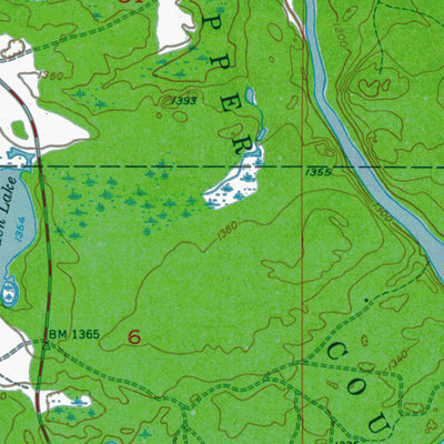 Western Michigan University MI-Lake Mary: Authoritative US Topos 1975 digital map